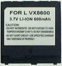 Battery 3.7V 600mAh Li-ion for LG 8600
